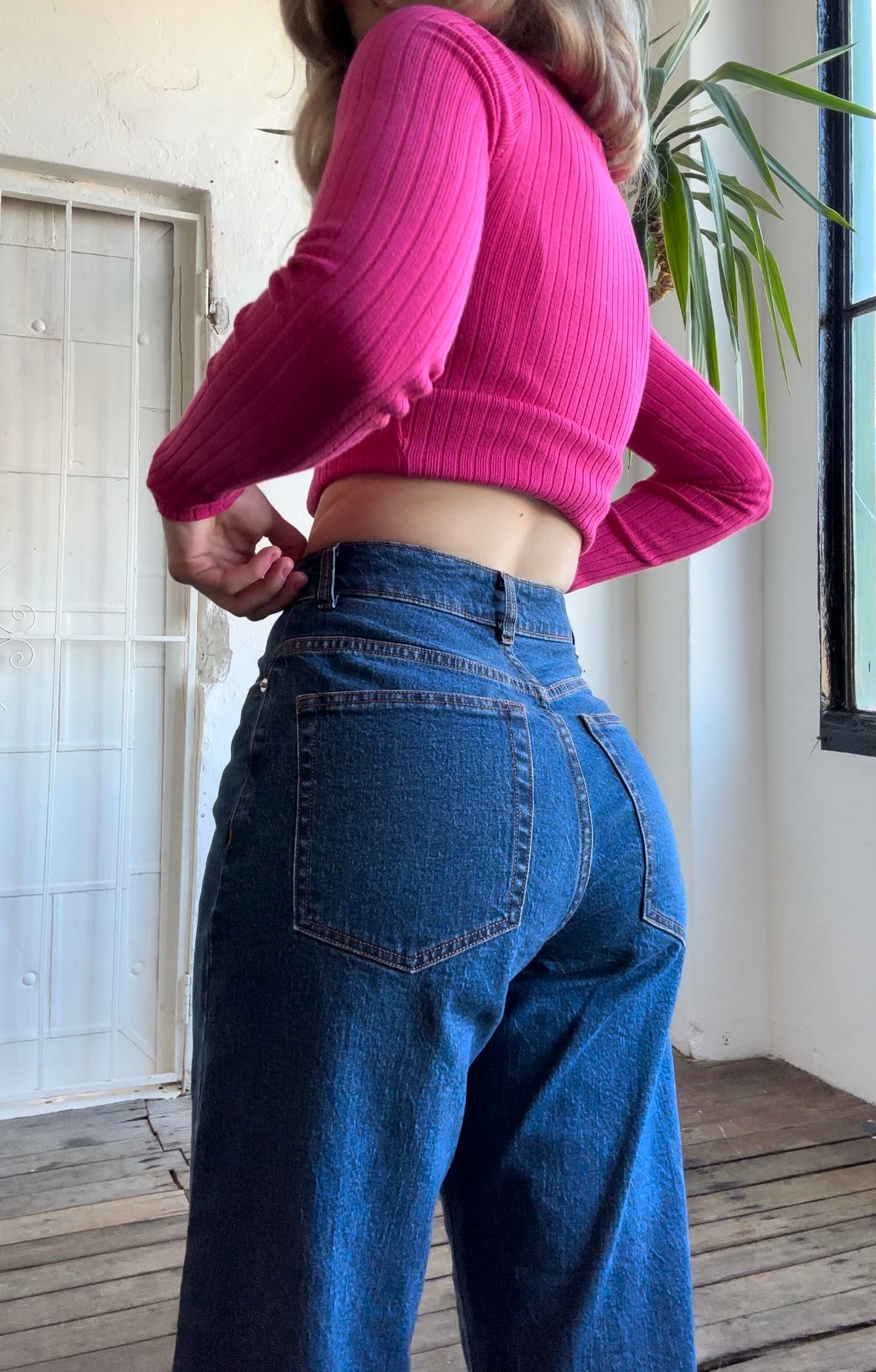 Wide hips best sale small waist jeans